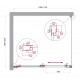 Душевой уголок BelBagno LUCE-AH-1-110/100-C-Cr Душевой уголок BelBagno LUCE-AH-1-110/100-C-Cr