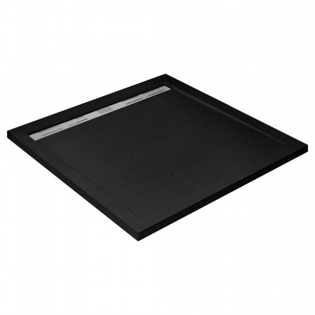 Поддон из искусственного мрамора 90х90 Cezares TRAY-AS-A-90-30-NERO без сифона Поддон из искусственного мрамора 90х90 Cezares TRAY-AS-A-90-30-NERO без сифона
