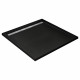 Поддон из искусственного мрамора 90х90 Cezares TRAY-AS-A-90-30-NERO без сифона Поддон из искусственного мрамора 90х90 Cezares TRAY-AS-A-90-30-NERO без сифона