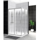 Душевой уголок BelBagno UNO-195-AH-2-120/100-CH-CR Душевой уголок BelBagno UNO-195-AH-2-120/100-CH-CR
