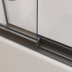 Душевая шторка на ванну CEZARES SLIDER-FIX-VF-11-90/150-C-GM с фиксированным креплением одной створки Душевая шторка на ванну CEZARES SLIDER-FIX-VF-11-90/150-C-GM с фиксированным креплением одной створки