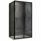 Душевой уголок ABBER Schwarzer Diamant AG30100B5-S80B5 Душевой уголок ABBER Schwarzer Diamant AG30100B5-S80B5