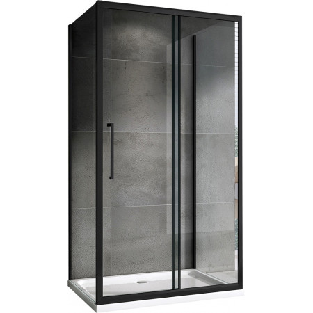 Душевой уголок ABBER Schwarzer Diamant AG30100BH-S70B-S70B