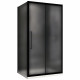 Душевой уголок ABBER Schwarzer Diamant AG30120BMH-S70BM