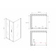 Душевой уголок ABBER Sonnenstrand AG07090B-S70B