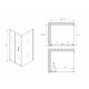Душевой уголок ABBER Sonnenstrand AG07100B-S80B Душевой уголок ABBER Sonnenstrand AG07100B-S80B