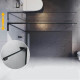 Душевая перегородка Veconi Korato KR-77 900x2000 хром стекло прозрачное KR77-90-01-C9