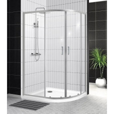 Душевой уголок BelBagno UNO-195-RH-2-100/80-C-Cr