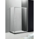 Душевой уголок Cezares MOLVENO-AH-11-130/100-C-Cr-IV, 130х100х195, профиль хром, стекло прозрачное
