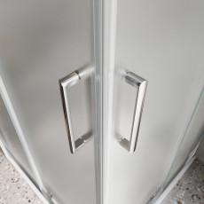 Душевой уголок BelBagno LUCE-AH-2-100/80-P-Cr