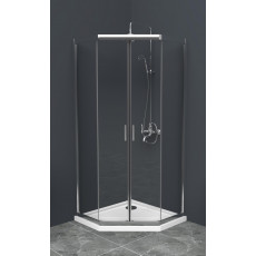 Душевой уголок BelBagno UNO-195-P-2-90-C-Cr