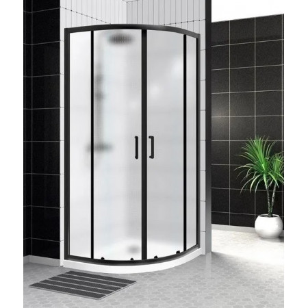 Душевой уголок BelBagno UNO-195-R-2-90-P-NERO Душевой уголок BelBagno UNO-195-R-2-90-P-NERO