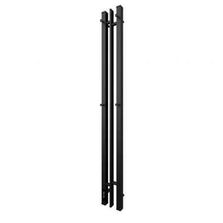 Полотенцесушитель электрический Point Фрея PN20712B П2 100x1200 диммер слева, черный Полотенцесушитель электрический Point Фрея PN20712B П2 100x1200 диммер слева, черный