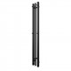 Полотенцесушитель электрический Point Фрея PN20712B П2 100x1200 диммер слева, черный Полотенцесушитель электрический Point Фрея PN20712B П2 100x1200 диммер слева, черный