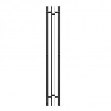 Полотенцесушитель электрический Point Фрея PN20722B П2 140x1200 диммер слева, черный