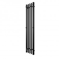 Полотенцесушитель электрический Point Фрея PN20732B П2 180x1200 диммер слева, черный