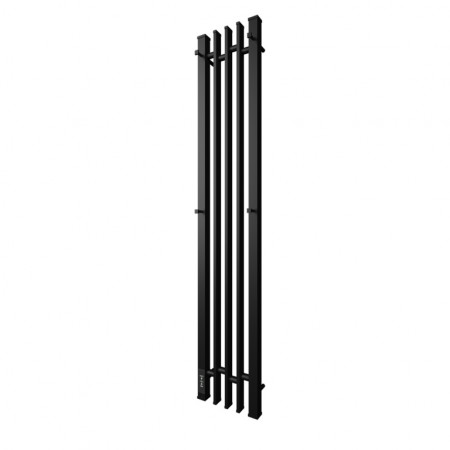 Полотенцесушитель электрический Point Фрея PN20732B П2 180x1200 диммер слева, черный Полотенцесушитель электрический Point Фрея PN20732B П2 180x1200 диммер слева, черный
