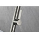 Смеситель для кухни Barrel, брашированная сталь, Ba214029-BS, Paulmark