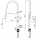 Смеситель для кухни Barrel, хром, Ba214029-CR, Paulmark Смеситель для кухни Barrel, хром, Ba214029-CR, Paulmark