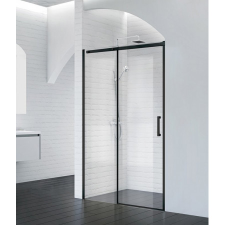 Душевая дверь BelBagno ACQUA-BF-1-120-C-NERO Душевая дверь BelBagno ACQUA-BF-1-120-C-NERO