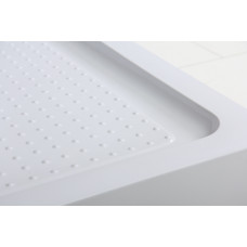 Акриловый поддон 85х85 BelBagno TRAY-BB-R-85-550-15-W с сифоном