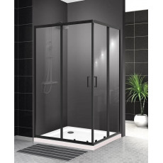 Душевой уголок BelBagno UNO-195-AH-2-100/80-C-NERO