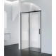 Душевая дверь BelBagno ACQUA-BF-1-140-C-NERO Душевая дверь BelBagno ACQUA-BF-1-140-C-NERO