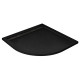 Поддон из искусственного мрамора 90х90 Cezares TRAY-AS-R-90-30-NERO без сифона Поддон из искусственного мрамора 90х90 Cezares TRAY-AS-R-90-30-NERO без сифона