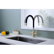 Смеситель для кухни Salix, бронза, Sa213419-BR, Paulmark