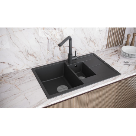 Смеситель для кухни с фильтром TWIN, антрацит Paulmark Tw213622-AN Смеситель для кухни с фильтром TWIN, антрацит Paulmark Tw213622-AN