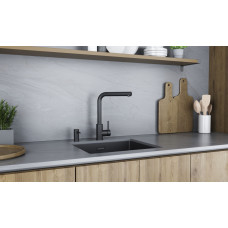 Смеситель для кухни с фильтром TWIN, антрацит Paulmark Tw213622-AN
