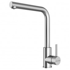 Смеситель для кухни с фильтром TWIN, брашированная сталь Paulmark Tw213622-BS
