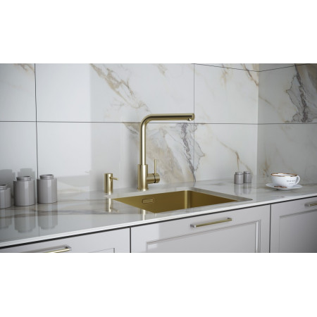Смеситель для кухни TWIN, светлое золото ,Tw213622-LG, Paulmark Смеситель для кухни TWIN, светлое золото ,Tw213622-LG, Paulmark