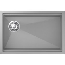 RIVELATO Мойка LINO 654-L 1-чаш 650*440 grigio metallizzato арт.LN-654-L grigio metallizzato