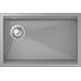 RIVELATO Мойка LINO 654-L 1-чаш 650*440 grigio metallizzato арт.LN-654-L grigio metallizzato