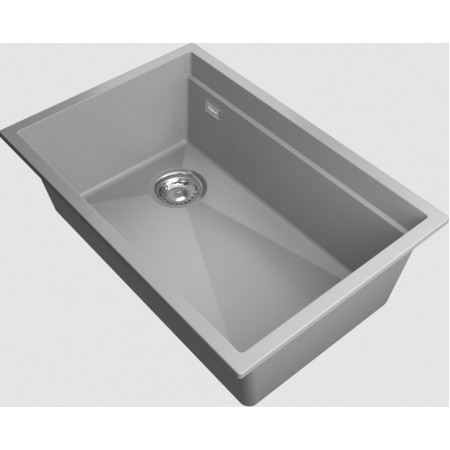 RIVELATO Мойка LINO 654-L 1-чаш 650*440 grigio metallizzato арт.LN-654-L grigio metallizzato RIVELATO Мойка LINO 654-L 1-чаш 650*440 grigio metallizzato арт.LN-654-L grigio metallizzato