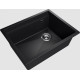 RIVELATO Мойка LINO 554-R 1-чаш 550*440 nero арт.LN-554-R nero RIVELATO Мойка LINO 554-R 1-чаш 550*440 nero арт.LN-554-R nero