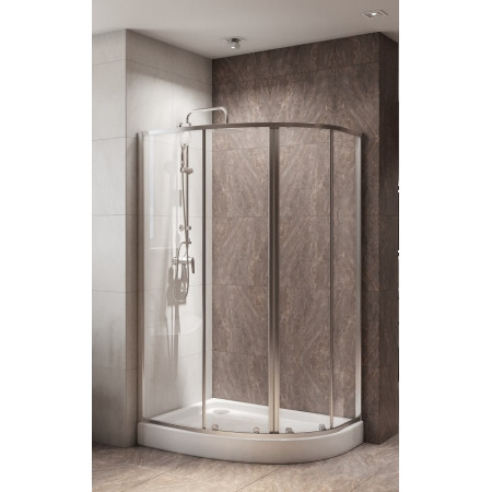 Душевой уголок BelBagno DUE-RH-2-100/80-C-Cr