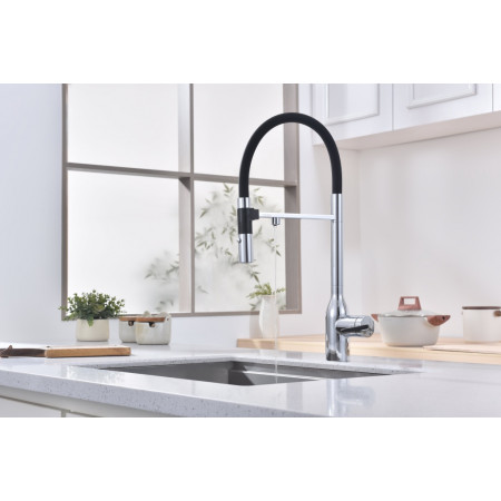Смеситель для кухни Magneto One, хром, Ma213188-CR , Paulmark Смеситель для кухни Magneto One, хром, Ma213188-CR , Paulmark