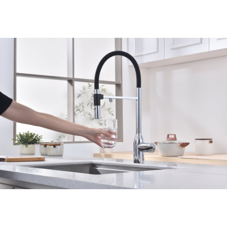 Смеситель для кухни Magneto One, хром, Ma213188-CR , Paulmark Смеситель для кухни Magneto One, хром, Ma213188-CR , Paulmark