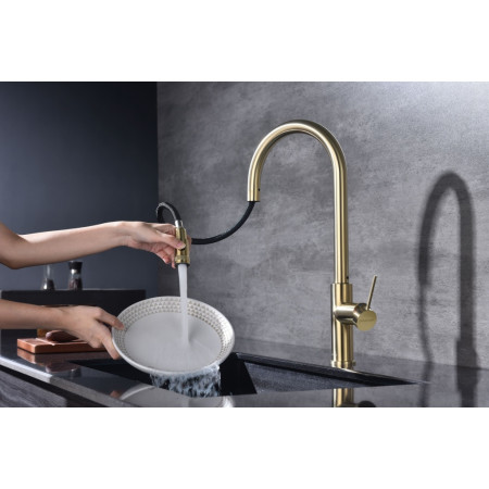 СмесительдлякухниGALANT,светлоезолото,Ga213077-LG,Paulmark СмесительдлякухниGALANT,светлоезолото,Ga213077-LG,Paulmark