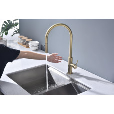 СмесительдлякухниSENSO,светлоезолото,Se215180-LG,Paulmark