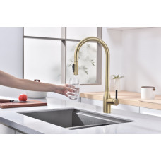СмесительдлякухниUNIVERSAL,светлоезолото,Un213880-LG,Paulmark
