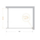 Душевая перегородка BelBagno KRAFT-L-1-120-C-Cr Душевая перегородка BelBagno KRAFT-L-1-120-C-Cr
