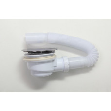 Акриловый поддон 90х90 BelBagno TRAY-BB-P-90-15-W с сифоном