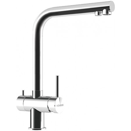Смеситель (Schock) Vitus массив нерж.сталь Смеситель (Schock) Vitus массив нерж.сталь