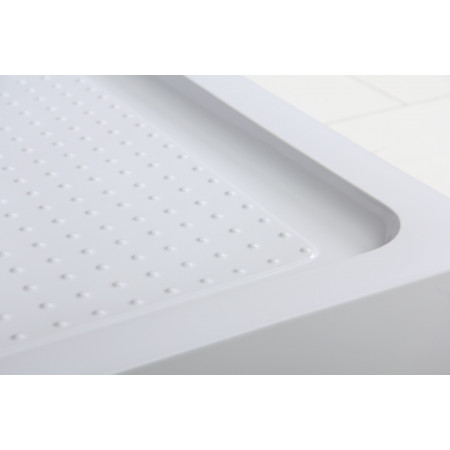 Акриловый поддон 80х80 BelBagno TRAY-BB-R-80-550-15-W с сифоном