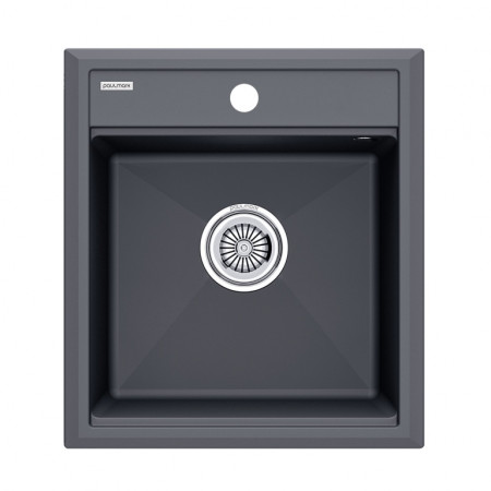 Мойка кварцевая STEPIA 45, IT-GRANIT, PM114651-AN, антрацит, 460х510, Paulmark Мойка кварцевая STEPIA 45, IT-GRANIT, PM114651-AN, антрацит, 460х510, Paulmark