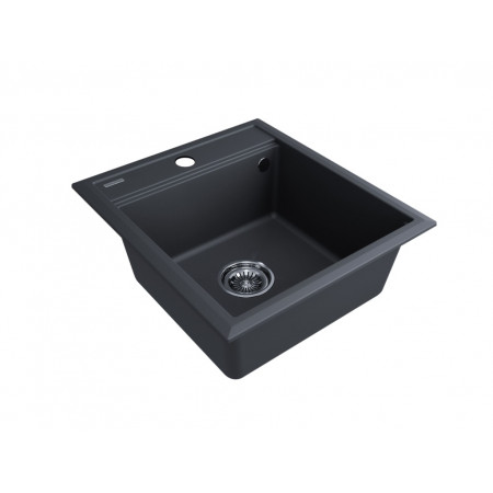 Мойка кварцевая STEPIA 45, IT-GRANIT, PM114651-AN, антрацит, 460х510, Paulmark Мойка кварцевая STEPIA 45, IT-GRANIT, PM114651-AN, антрацит, 460х510, Paulmark