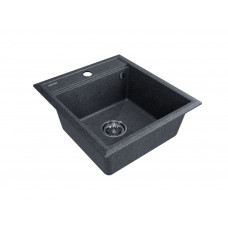 Мойка кварцевая STEPIA 45, IT-GRANIT, PM114651-DG, графит, 460х510, Paulmark